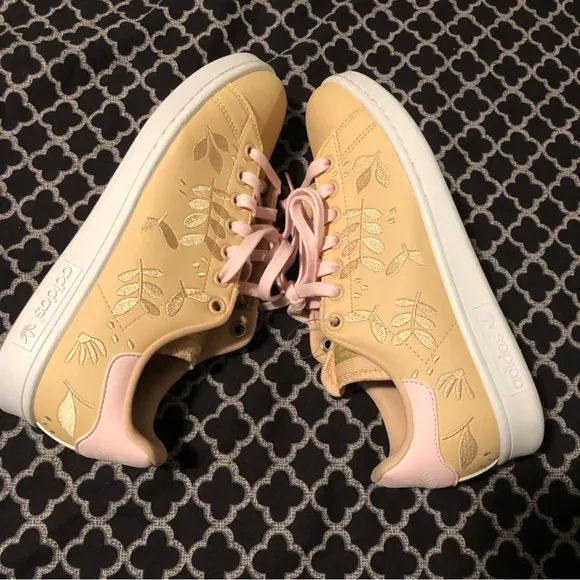 Adidas Stan Smith Plant Appreciation Day Shoes Women Sz 6.5 GY8173 Sneakers Pink