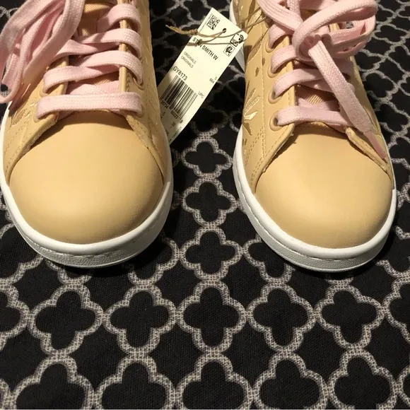 Adidas Stan Smith Plant Appreciation Day Shoes Women Sz 6.5 GY8173 Sneakers Pink
