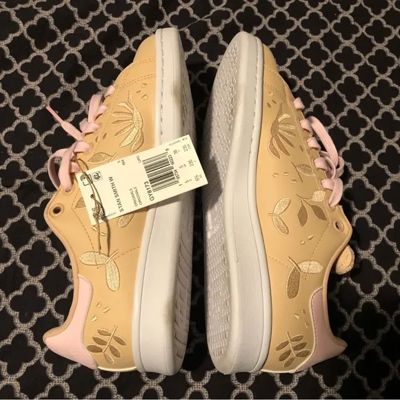 Adidas Stan Smith Plant Appreciation Day Shoes Women Sz 6.5 GY8173 Sneakers Pink