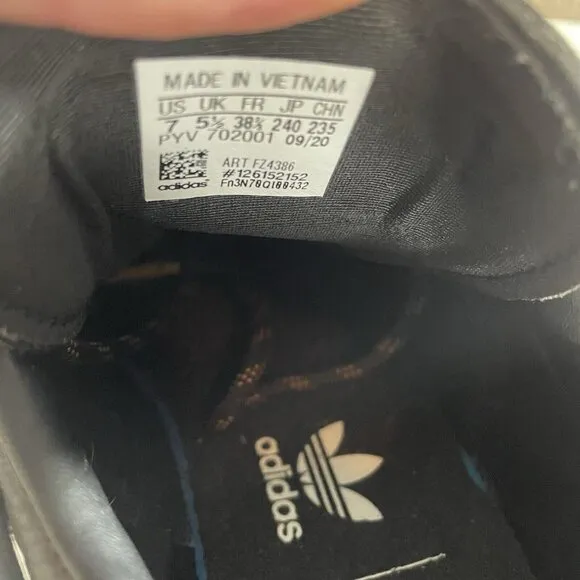 Adidas Super Sleek 72 FZ4386 Women Beyonce Ivy Black Shoes 7