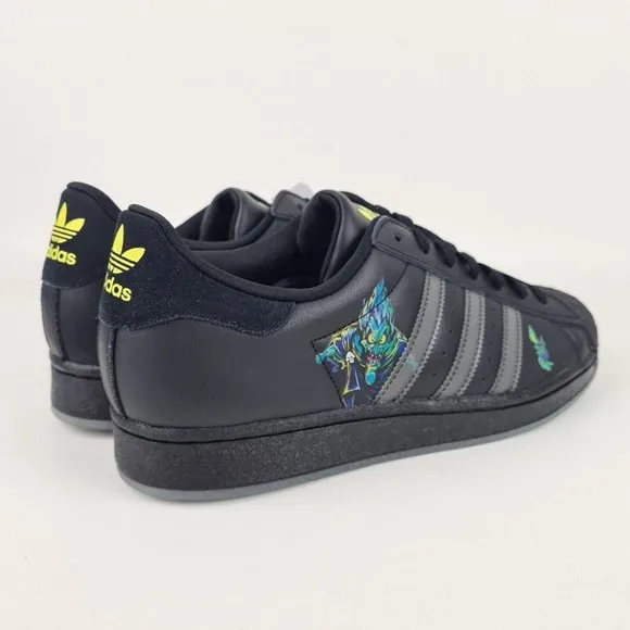 Adidas Superstar X Disney Collaboration Black Sneakers Men Shoes