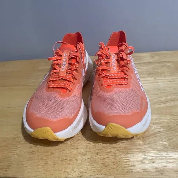 Adidas Terrex Agravic Speed Shoes Ultra Trail Amber Tint Women Sz 10 New IF6597‎