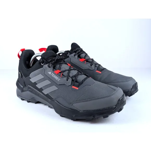 Adidas Terrex AX4 GORE-TEX Hiking Shoes in Grey and Black Mens Size 11.5 EUC
