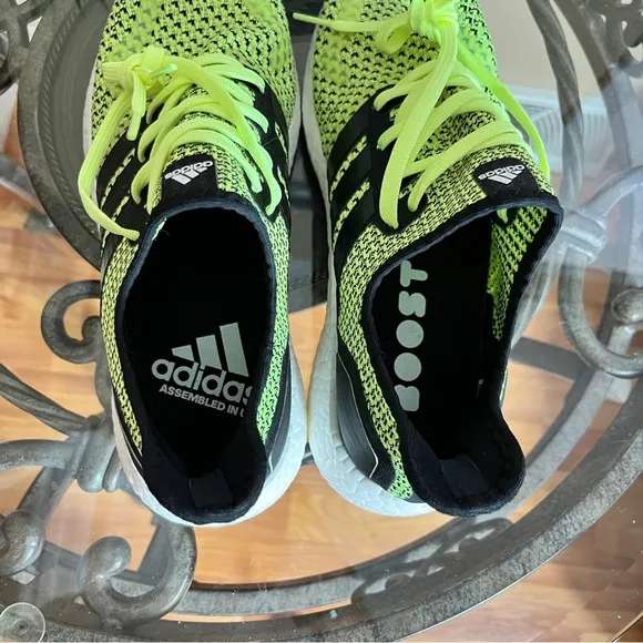 Adidas Ultraboost Solar Yellow Speedfactory EG6196 Men Size 6 / Women Sz 7 Shoes