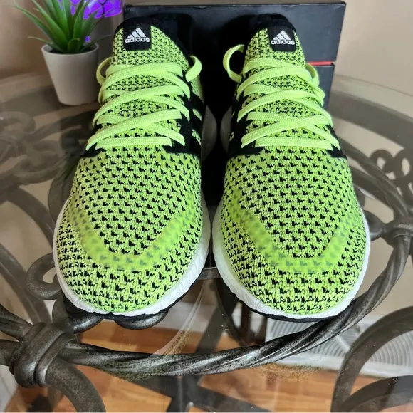 Adidas Ultraboost Solar Yellow Speedfactory EG6196 Men Size 6 / Women Sz 7 Shoes