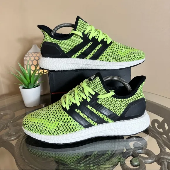 Adidas Ultraboost Solar Yellow Speedfactory EG6196 Men Size 6 / Women Sz 7 Shoes