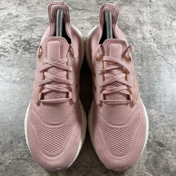 Adidas Women Size 9 ULTRABOOST 22 Mauve Pink GX5592 Running Sneakers Shoes