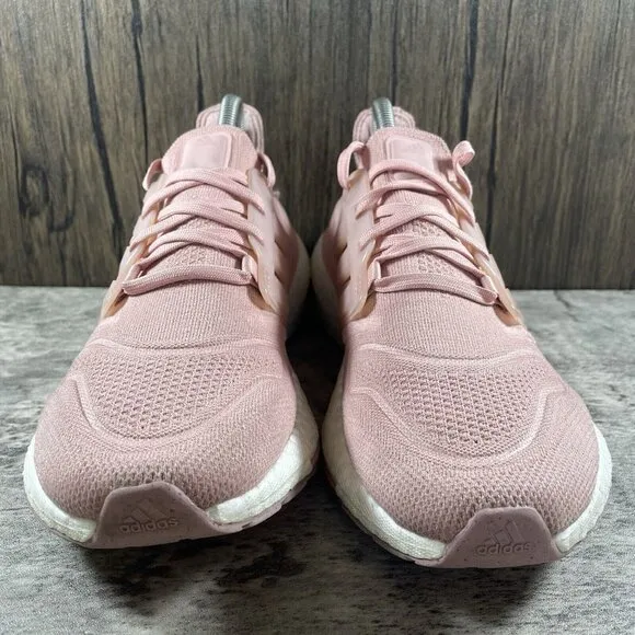 Adidas Women Size 9 ULTRABOOST 22 Mauve Pink GX5592 Running Sneakers Shoes