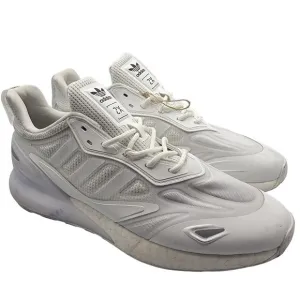 Adidas ZX 2K Boost 2.0 Men 10.5 White Athletic Sneaker Running Shoe White GZ7741