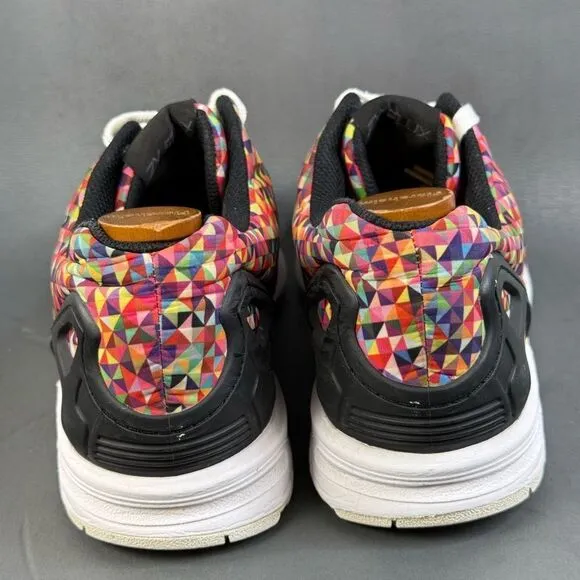 adidas ZX Flux Multi-Color Prism sneaker shoes men size 12