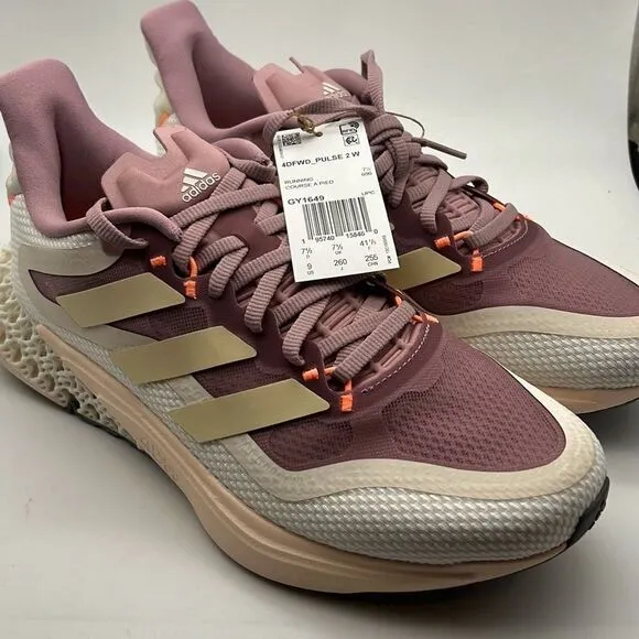 Adidas 4DFWD PULSE 2 RUNNING SHOES- GY1649 - NWB-women 9