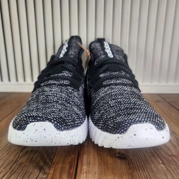 Adidas Kaptir 3.0 Running Shoes Men Sz 10.5 Black White Athletic Sneakers IF7314