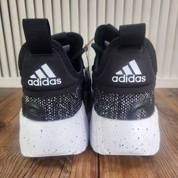 Adidas Kaptir 3.0 Running Shoes Men Sz 10.5 Black White Athletic Sneakers IF7314