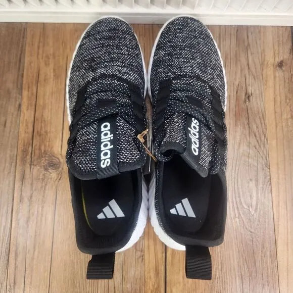 Adidas Kaptir 3.0 Running Shoes Men Sz 10.5 Black White Athletic Sneakers IF7314