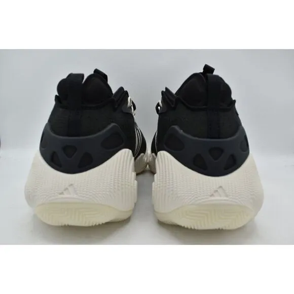 Adidas Mens Size 11 Trae Young 3 Black White Carbon Basketball Shoes Sneakers