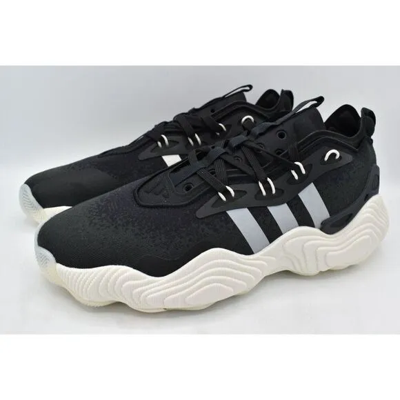 Adidas Mens Size 11 Trae Young 3 Black White Carbon Basketball Shoes Sneakers