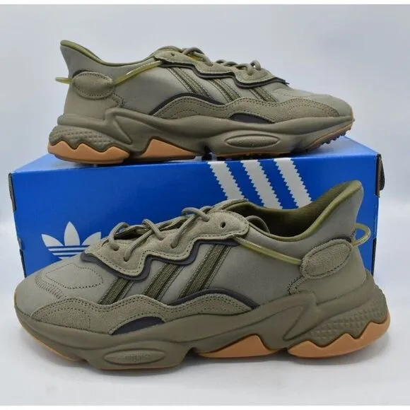 Adidas Originals Mens Size 10.5 Ozweego Trace Cargo Sneakers Shoes