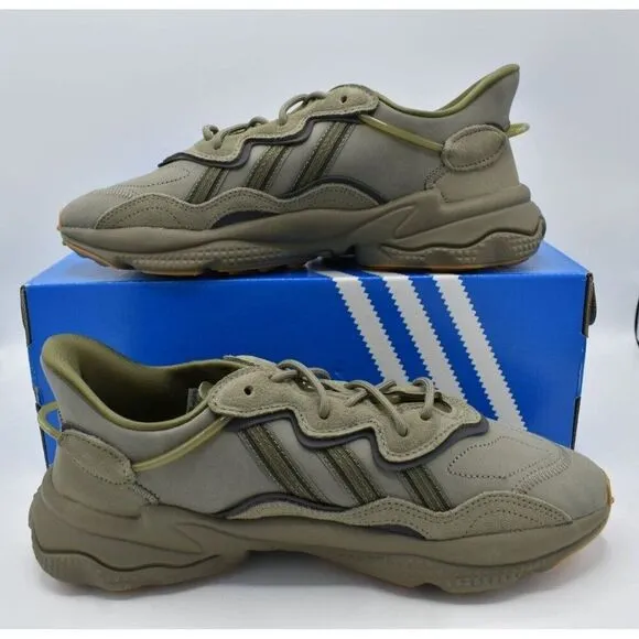 Adidas Originals Mens Size 10.5 Ozweego Trace Cargo Sneakers Shoes