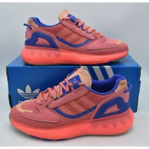Adidas Originals Womens Size 9 ZX 5K Boost Hazy Rose Pink Shoes Sneakers GZ7876