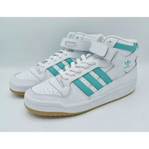 Adidas Originals Womens Size 9.5 Forum Mid White Mint Gum Sneakers Shoes GY3672