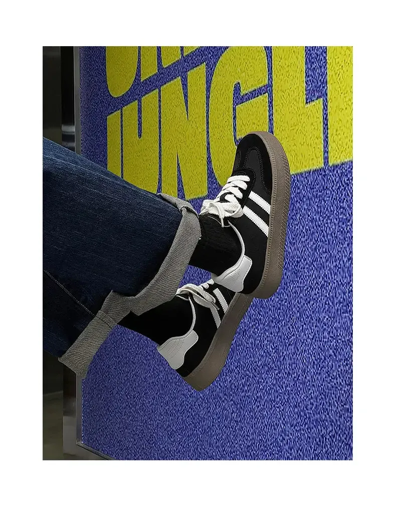 ADVBRIDGE  -  New Fashion Trend Women's Casual Shoes College Style Wide Toe Soft Comfortable Flat Shoes Outdoor Casual Sports Shoes