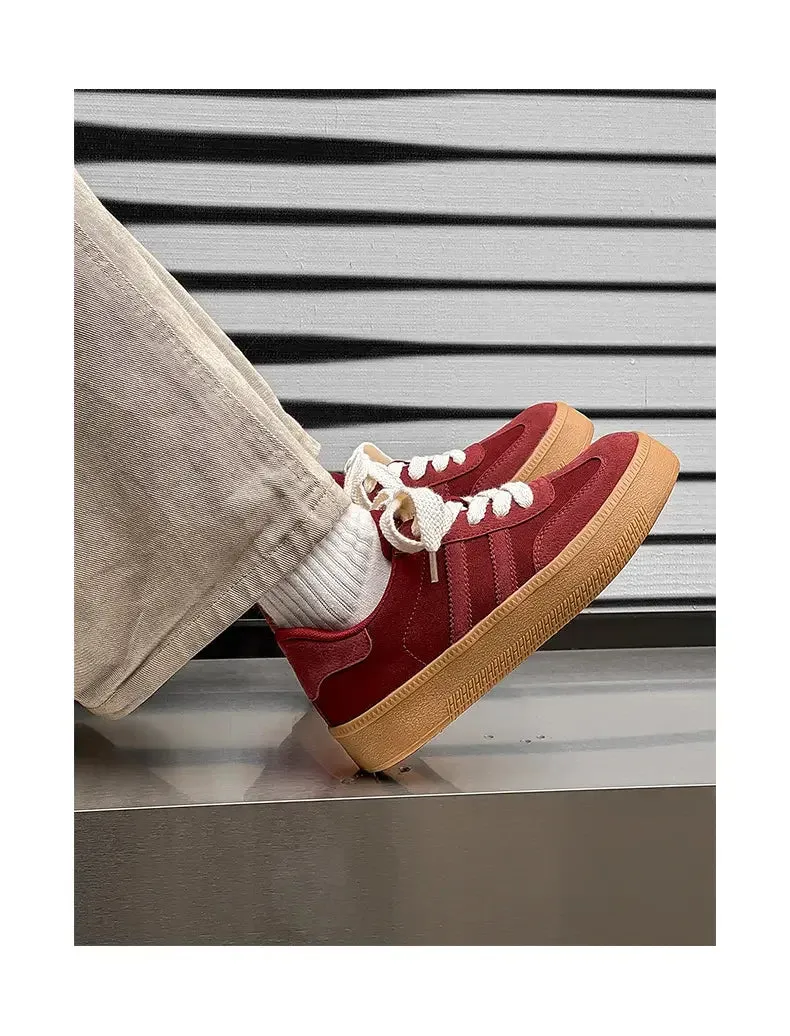 ADVBRIDGE  -  New Fashion Trend Women's Casual Shoes College Style Wide Toe Soft Comfortable Flat Shoes Outdoor Casual Sports Shoes