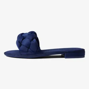 Aerosoles Brad Slip On Slipper Sandals Navy Blue