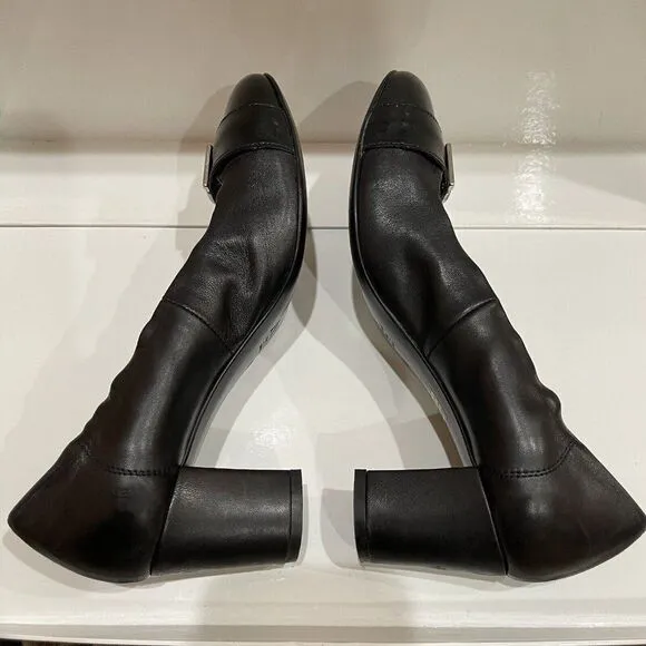 AGL Attilio Giusti Leombruni Womens Pumps Shoes Size US 10 EUR 40 Black Leather