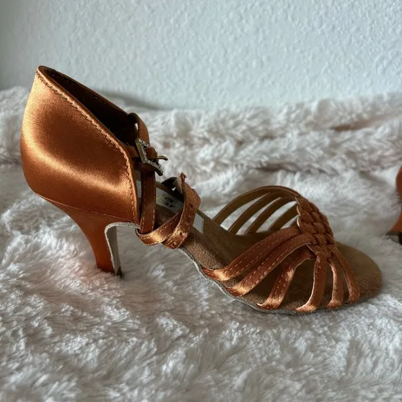 Aida Andra Latin Heels - Size 21.5 / 2.5&quot; Heel