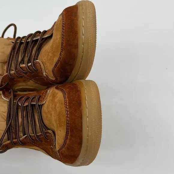 Air Jordan 1 Retro High Sneakers Golden Harvest Gum Men 13