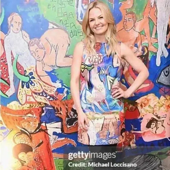 Alice   Olivia x Domingo Zapata CFDA Printed Mini Dress Size 2