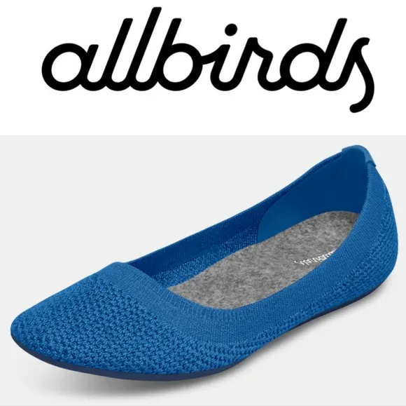 Allbirds Women's Tree Breezers ReRun Slip-On Ballet Flats Knit Casual Shoes 8