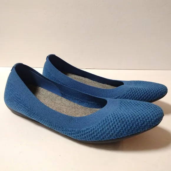 Allbirds Women's Tree Breezers ReRun Slip-On Ballet Flats Knit Casual Shoes 8
