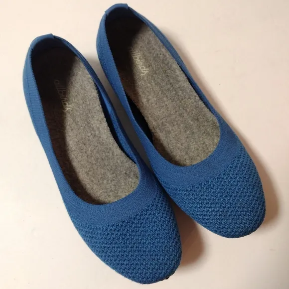 Allbirds Women's Tree Breezers ReRun Slip-On Ballet Flats Knit Casual Shoes 8