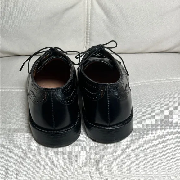 Allen Edmonds Lexington Men’s Black Cap Broque Oxford Dress Shoes Size 11.5