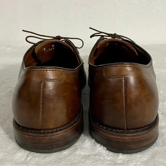 Allen Edmonds Parkway Brown Leather Oxford Dress Shoes Men’s Size 9 D Spilt Toe