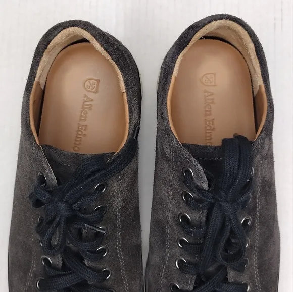 Allen Edmonds Porter Men's Suede Derby Lace Up Casual Sneakers Shoes Size 9