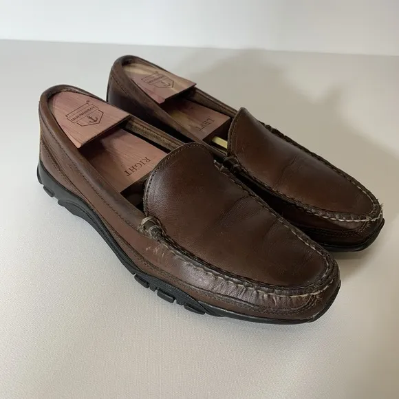 Allen Edmonds Shoes Mens 9 Boulder Slip On Loafers 40023 Casual Formal