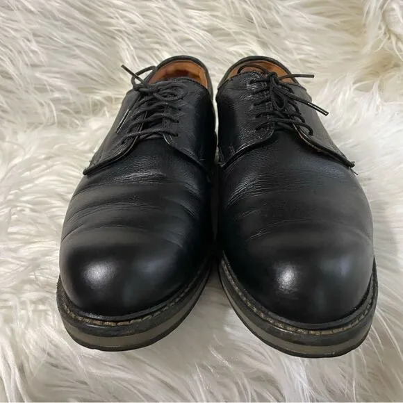 Allen Edmonds Wanderer Mens 11D Black Grain Leather 2815 Dress Shoes