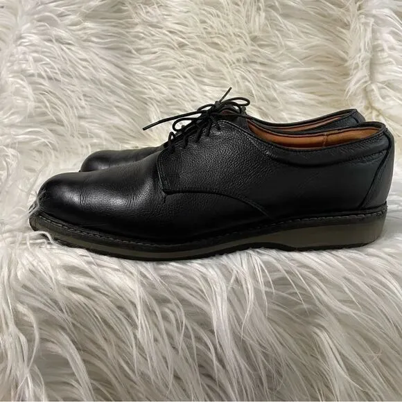 Allen Edmonds Wanderer Mens 11D Black Grain Leather 2815 Dress Shoes