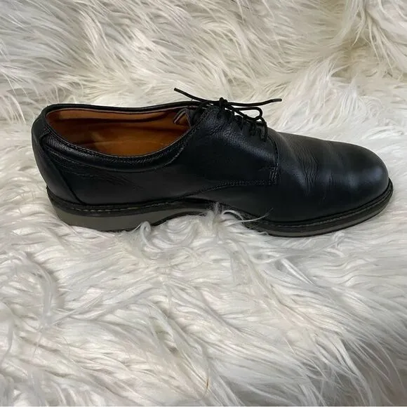 Allen Edmonds Wanderer Mens 11D Black Grain Leather 2815 Dress Shoes