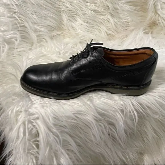 Allen Edmonds Wanderer Mens 11D Black Grain Leather 2815 Dress Shoes