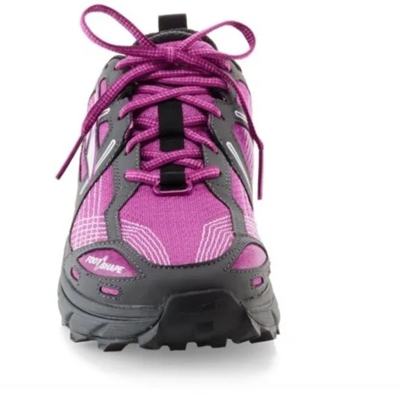 Altra Lone Peak 3.5 WOMENS Sz 9 Trail Running Shoes Gray Purple Pink Outdoor