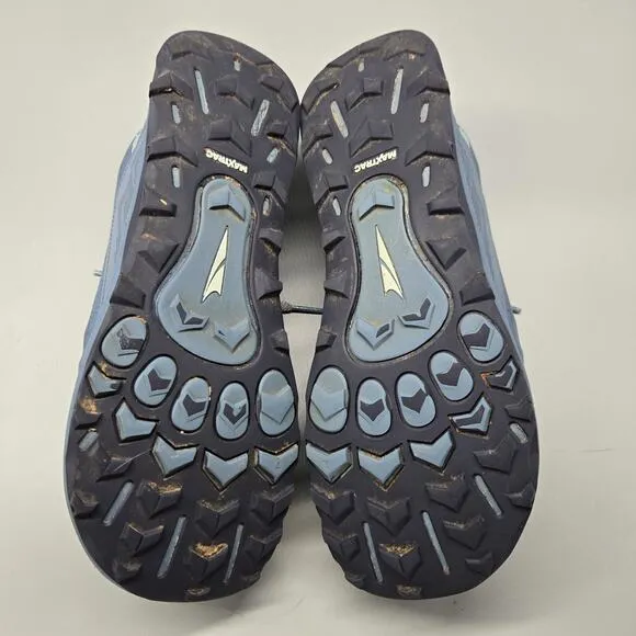 Altra Lone Peak 6 Womens Size 11 Wide Blue Athletic Outdoor Trail Running Shoes