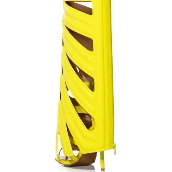 &quot; LOVELY LINEAGE LEAF &quot; GLADIATOR  - LIME  ( BRAND NEW !!! )