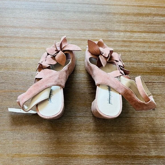 Anthropologie Jeffrey Campbell Lonicera Heeled Sandals Size 7.5 $148