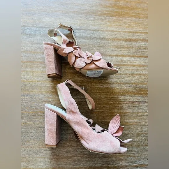 Anthropologie Jeffrey Campbell Lonicera Heeled Sandals Size 7.5 $148