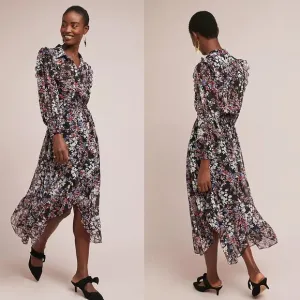 Anthropologie Misa Los Angeles Katja Floral Dress Medium
