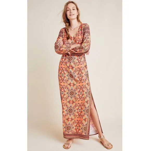 Anthropologie x Farm Rio Clarabella Maxi Dress