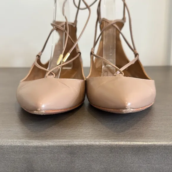Aquazzura | Christy Lace-Up Flats